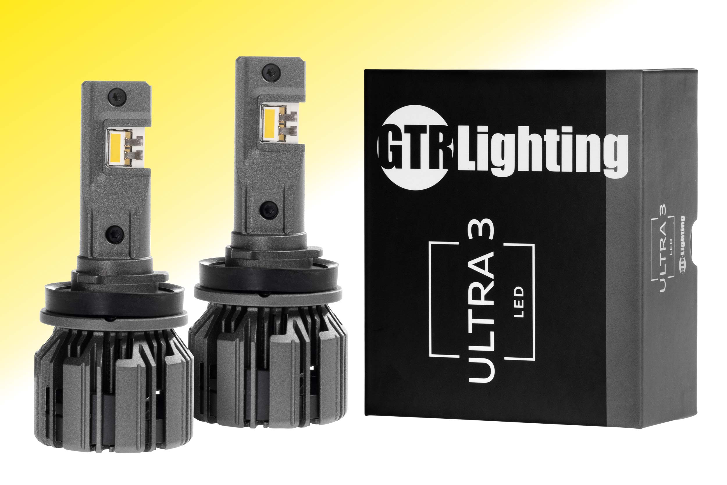 H11: GTR Ultra 3.0 Yellow LED Bulbs